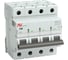 Автоматический выключатель EKF AVERES AV-6 DC, 4P, 40A, 6kA mcb6-DC-4-40C-av 1
