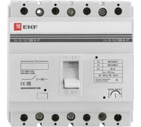 Автоматический выключатель EKF PROxima ВА-99, 160/160А, 4P, 35кА mccb99-160-160-4P