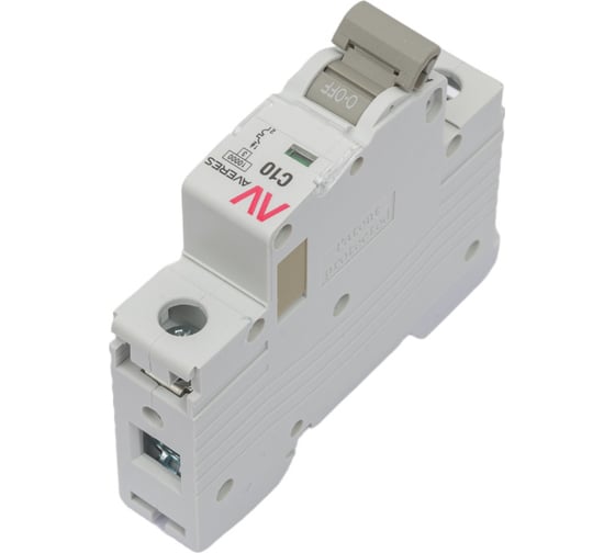 Автоматический выключатель EKF AVERES AV-10, 1P, 10A, 10kA mcb10-1-10C-av