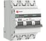 Автоматический выключатель EKF PROxima ВА 47-63, 3P, 6А, 6кА SQ mcb4763-6-3-06D-pro 1
