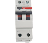 Дифференциальный автомат ABB АВДТ, 2-полюсный (1P+N), 32А, C, 30мА, тип AC, 6кА DS201CR 2CSR755080R1324