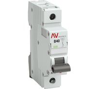 Выключатель автоматический EKF AV-10, 1P, 40A, 10kA, AVERES, SQ mcb10-1-40B-av