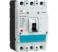 Автоматический выключатель EKF AV POWER-1/3 100А 50kA ETU6.0 mccb-13-100-6.0-av