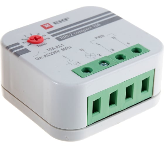 Импульсное реле EKF RIO-2 compact, 10А, PROxima, SQ rio-2k-10