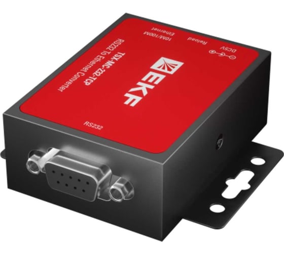 1-портовый преобразователь EKF RS-232 в Ethernet,, MC-232-TCP TSX TSX-MC-232-TCP