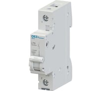Автоматический выключатель OEZ серия LTS, 1p, 4А, кривая С, 10кА, PI: LTS-4C-1 41971