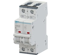 Автоматический выключатель OEZ для постоянного тока DC серия LTN-UC, 2p, 20А, кривая C, 10кА, PI: LTN-UC-20C-2 41868