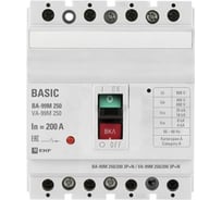 Автоматический выключатель EKF PROxima ВА-99М, 250/200А, 3P+N, 35кА mccb99-250-200m-4P