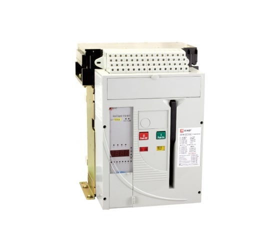 Автоматический выключатель EKF ВА-450, 1600/ 800А, 3P, 55кА, выкатной mccb450-1600-800v 1