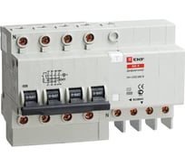 Дифференциальный автомат EKF АД-4, 63А/30мА, 4.5кА SQDA4-63-30