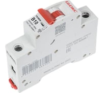 Автоматический выключатель модульный DKC YON max типа MD63N, 6кА, 1 полюс, хар ка B, 10А 1 шт MD63N 1PB10 MD63N-1PB10