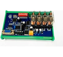 Релейный модуль FOSHAN QINGJUN ELECTRONICS 4 канала, управление по RS485 протокол Modbus-RTU 4-Channel RS485 Relay Module