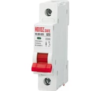 Миниатюрный автоматический выключатель HOROZ ELECTRIC SAFE (MCB 1P B20) 1P 20A B 4.5kA 230V 114-001-1020 HRZ00002629