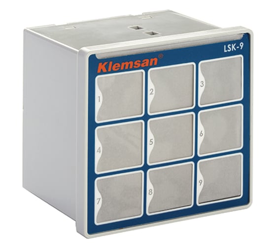 LED Сигнализатор девятиканальный Klemsan LSK 9 110V 0.0.0.5.83093 1