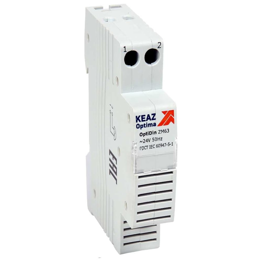 Звонок электрический модульный КЭАЗ OptiDin ZM63-230AC-УХЛ3 138627 ...