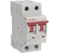 Автоматический модульный выключатель DKC YON max типа MD63S, 4,5кА, 2 полюса, характеристика C, 25А 1 ШТ MD63S 2PC25 MD63S-2PC25