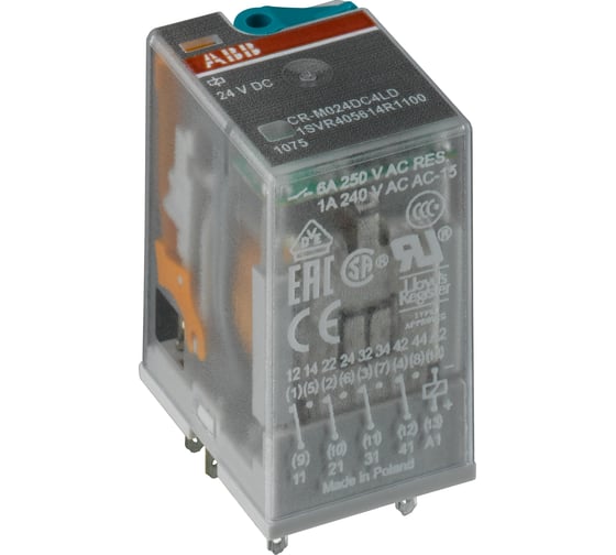 Реле ABB CR-M110DC3 110B DC 3ПК (10A) 1SVR405612R8000 1