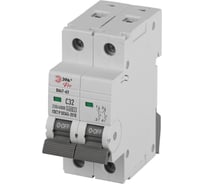 Автоматический выключатель ЭРА PRO VA632P32C4.5 ВА4763 2P 32А кривая C 4,5кА Б0059425