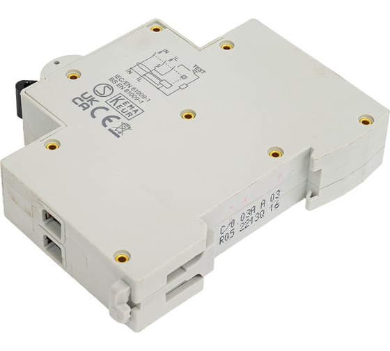 Автомат дифференциальный iskra RFI1-C-16/0,03 УТ-00024435