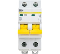 Автоматический выключатель IEK ВА47-29, 2Р, 32А, 4,5кА, х-ка В MVA20-2-032-B