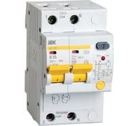 Дифференциальный автомат IEK АД12М 2Р B 25А 30мА MAD12-2-025-B-030