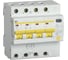 Дифференциальный автомат IEK АД14S, 4Р, 40А, 100мА MAD13-4-040-C-100 1