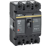 Автоматический выключатель IEK ВА88-35, 3Р, 100А, 35кА SVA30-3-0100-R