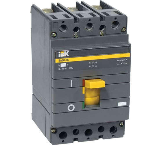 Автоматический выключатель IEK ВА88-35, 3Р, 160А, 35кА SVA30-3-0160-R