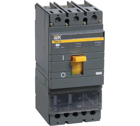 Автоматический выключатель IEK ВА88-35, 3Р, 250А, 35кА, с MP 211 SVA31-3-0250-R