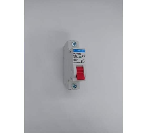 Автоматический выключатель ELCOMTECH MCB31J-4,5-1C32AC УТ-00026464