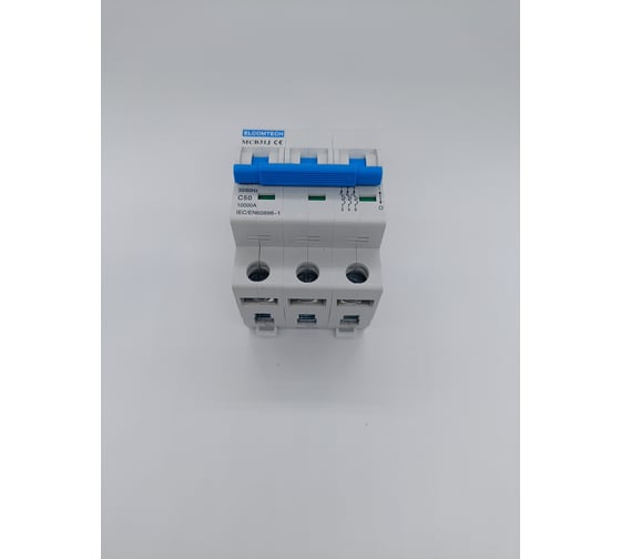 Автоматический выключатель ELCOMTECH MCB31J-10-3C50AC УТ-00026505