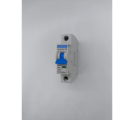 Автоматический выключатель ELCOMTECH MCB31J-10-1C63AC УТ-00026497