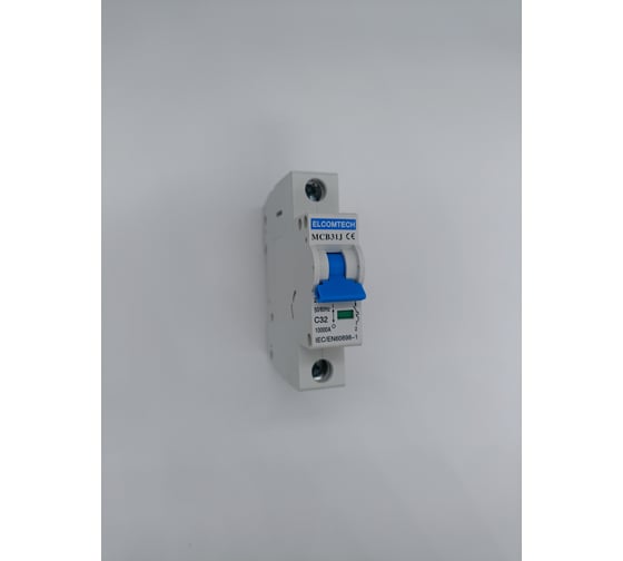 Автоматический выключатель ELCOMTECH MCB31J-10-1C32AC УТ-00026494