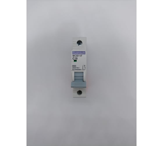 Автоматический выключатель ELCOMTECH MCB11F-6-1C16AC УТ-00026384