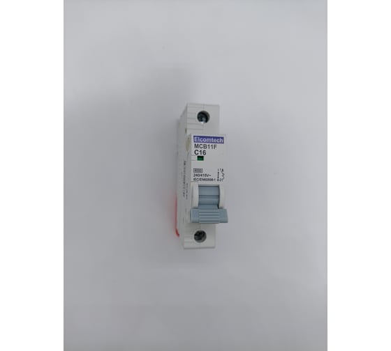 Автоматический выключатель ELCOMTECH MCB11F-6-1C16AC УТ-00026384
