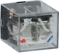 Реле IEK РЭК77/3 LY3 с индикацией 10А 12В АC RRP10-3-10-012A-LED 16303526