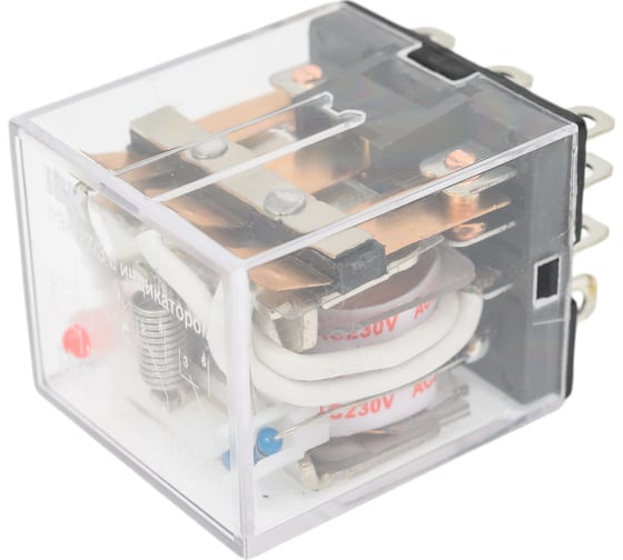 Реле IEK РЭК77/3 LY3 с индикацией 10А 230В АC RRP10-3-10-220A-LED