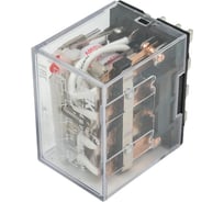 Реле IEK РЭК77/4 LY4 с индикацией 10А 230В АC RRP10-4-10-220A-LED