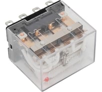 Реле IEK РЭК77/4 LY4 с индикацией 10А 24В DC RRP10-4-10-024D-LED