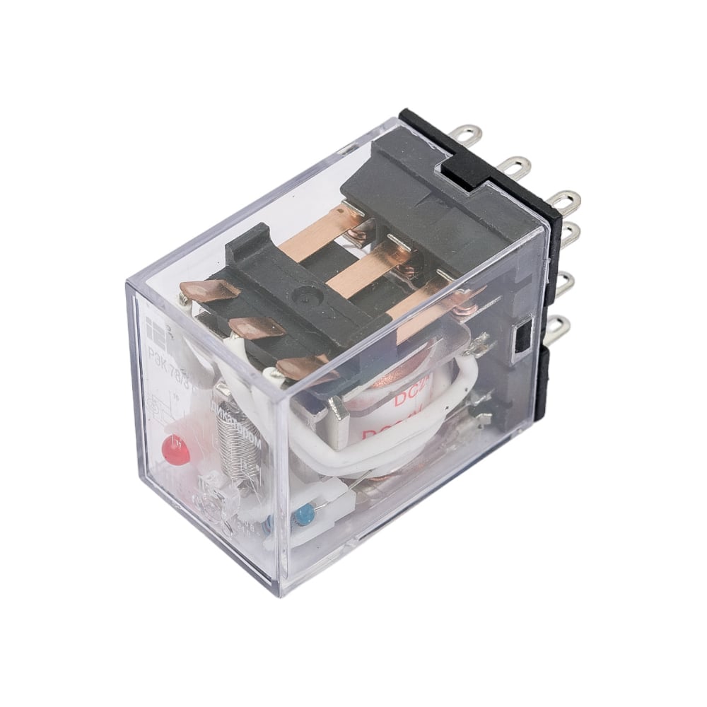 Реле IEK РЭК78/3 MY3 с индикацией 5А 24В DC RRP20-3-05-024D-LED ...