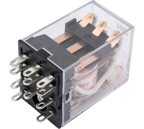Реле IEK РЭК78/3 MY3 с индикацией 5А 24В DC RRP20-3-05-024D-LED