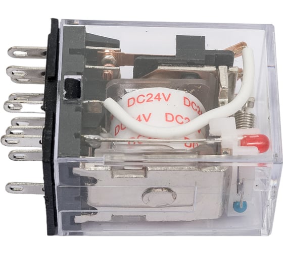 Реле IEK РЭК78/3 MY3 с индикацией 5А 24В DC RRP20-3-05-024D-LED