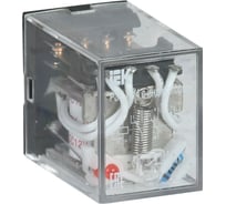 Реле IEK РЭК78/4 MY4 с индикацией 3А 12В DC RRP20-4-03-012D-LED