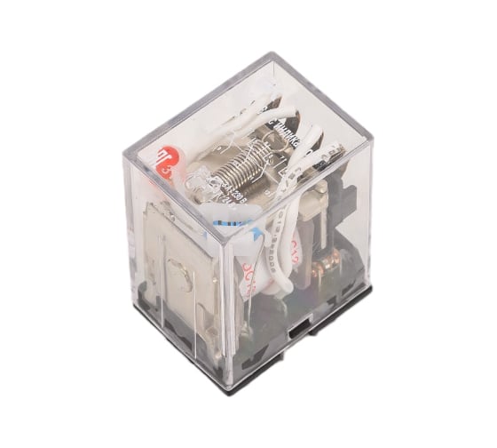 Реле IEK РЭК78/4 MY4 с индикацией 3А 12В DC RRP20-4-03-012D-LED