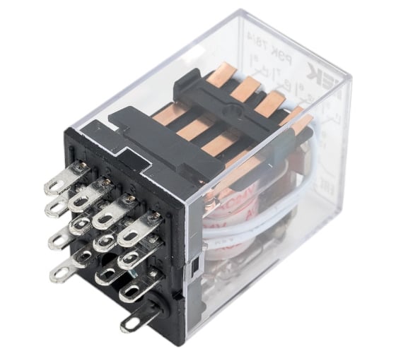 Реле IEK РЭК78/4 MY4 3А 24В АC RRP20-4-03-024A