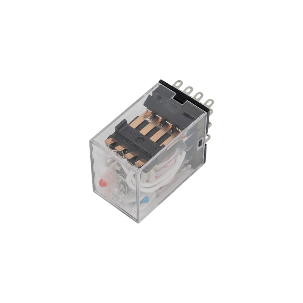 Реле IEK РЭК78/4 MY4 с индикацией 3А 24В АC RRP20-4-03-024A-LED ...