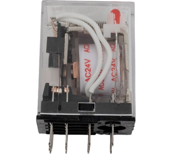 Реле IEK РЭК78/4 MY4 с индикацией 3А 24В АC RRP20-4-03-024A-LED