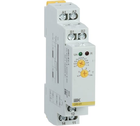 Реле тока IEK ORI 0,1-1А 24-240В AC/24В DC ORI-01-1