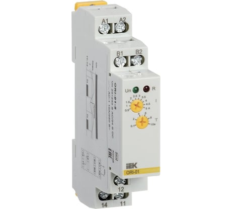 Реле тока IEK ORI 0,5-5А 24-240В AC/24В DC ORI-01-5