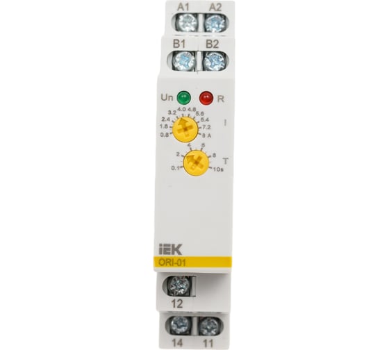 Реле тока IEK ORI 0,8-8А 24-240В AC/24В DC ORI-01-8